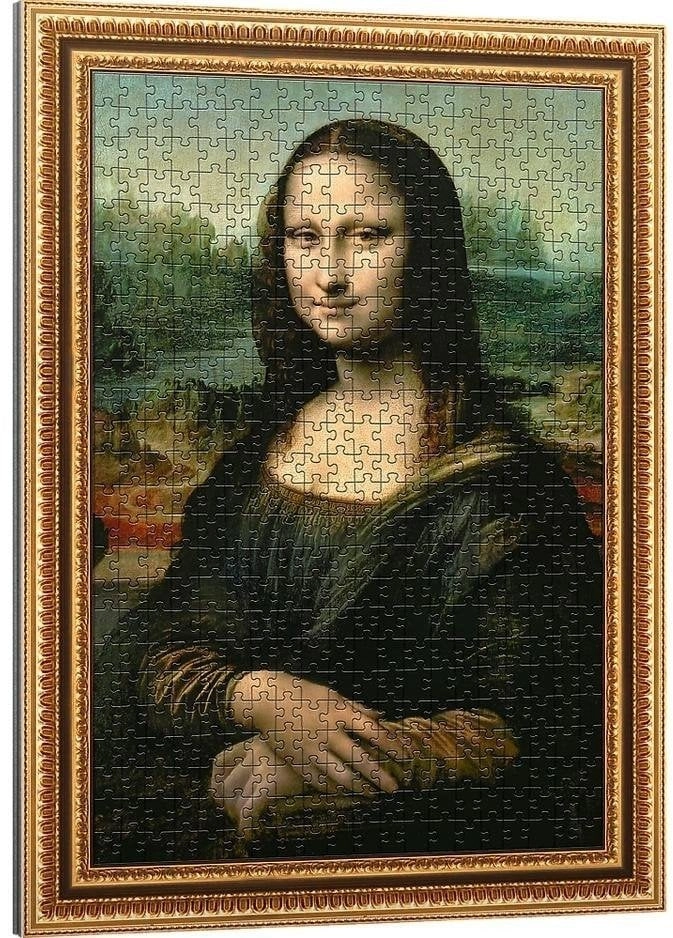 Puzzle 500 puzzlorama mona lisa leonardo