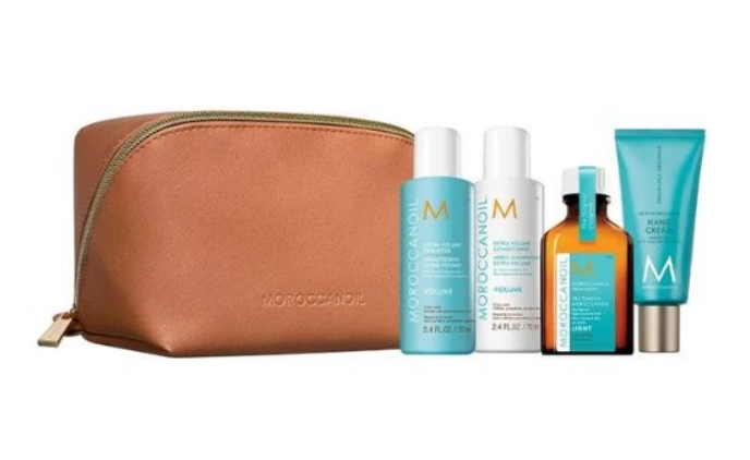 Zestaw Moroccanoil Travel Kit Volume Shampoo