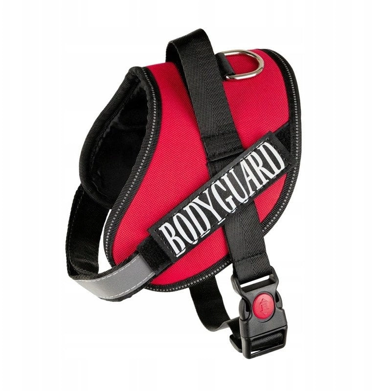 Bodyguard dog harness  red  S  50-60