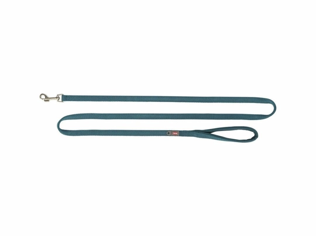 Premium  smycz  dla psa  petrol  M–L: