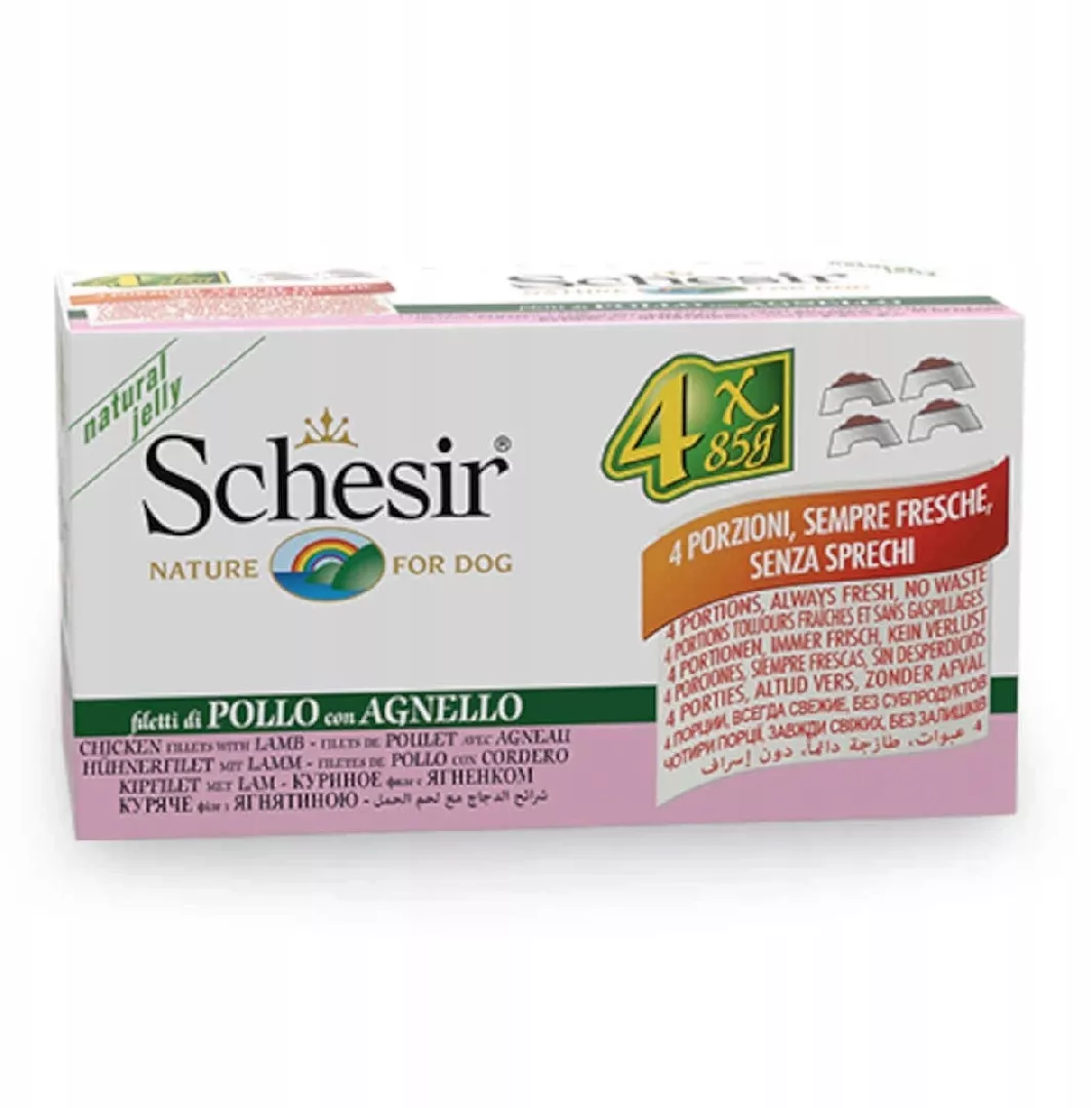 Karma mokra multipack dla psa kurczak