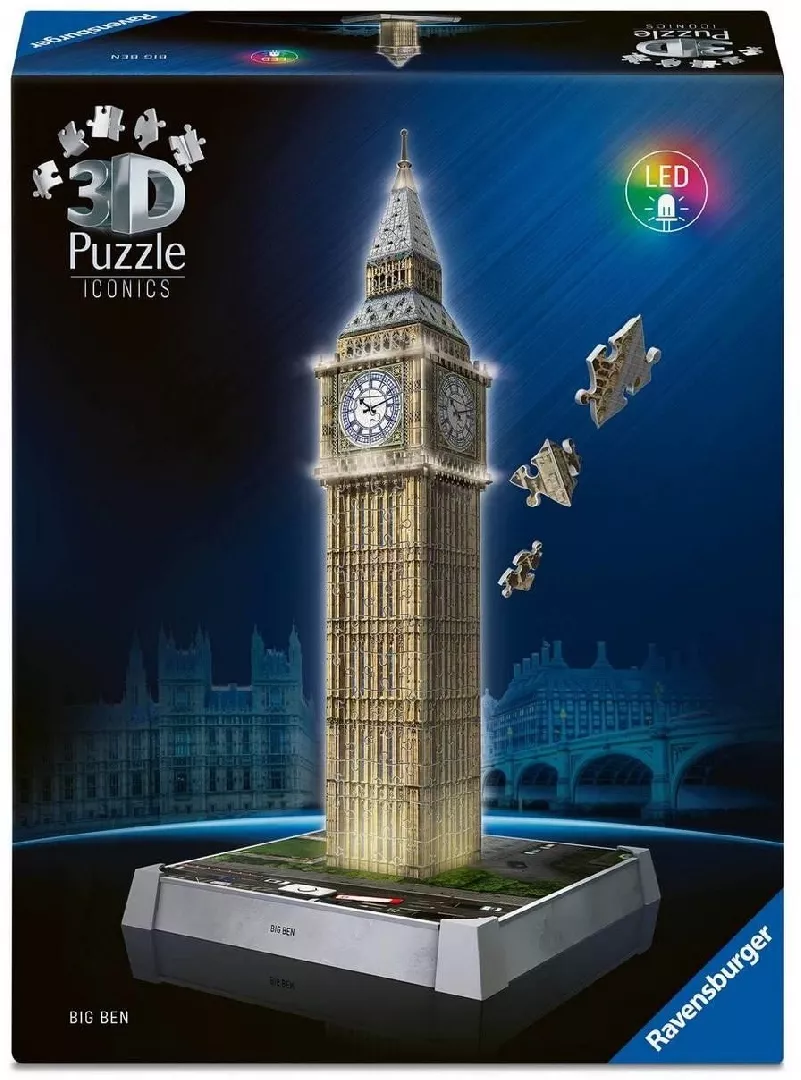 Puzzle 3D Iconics Big Ben (