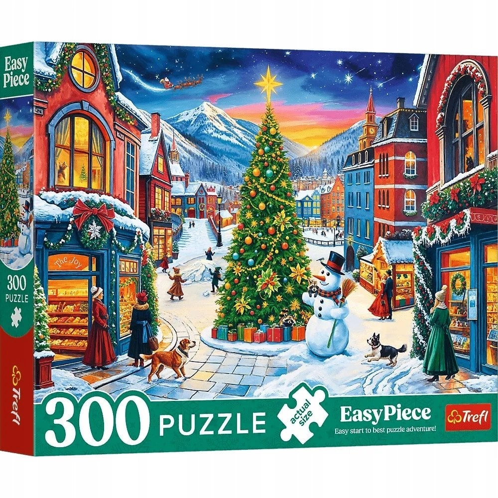 PUZZLE 300 XMAS EasyPiece wišt.miasteczko