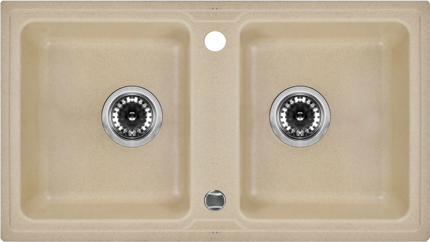Deante sink 2-bowl Zorba sink without