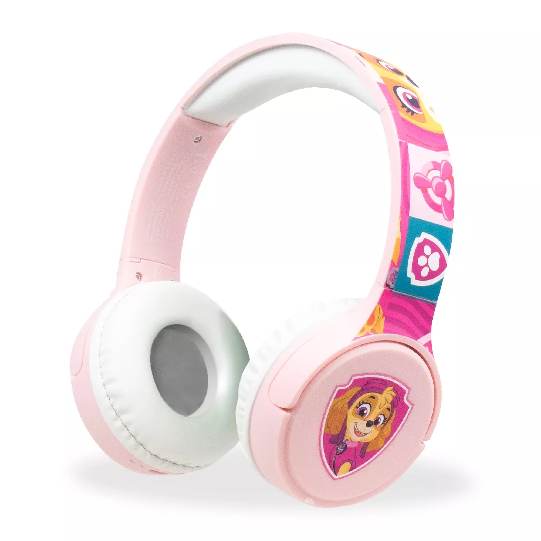 Paw Patrol Bluetooth austiņas rozā krāsā