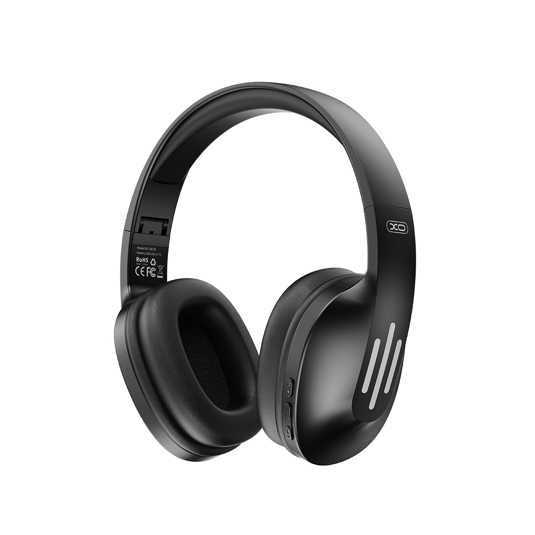 XO Bluetooth austiņas BE39 melnas