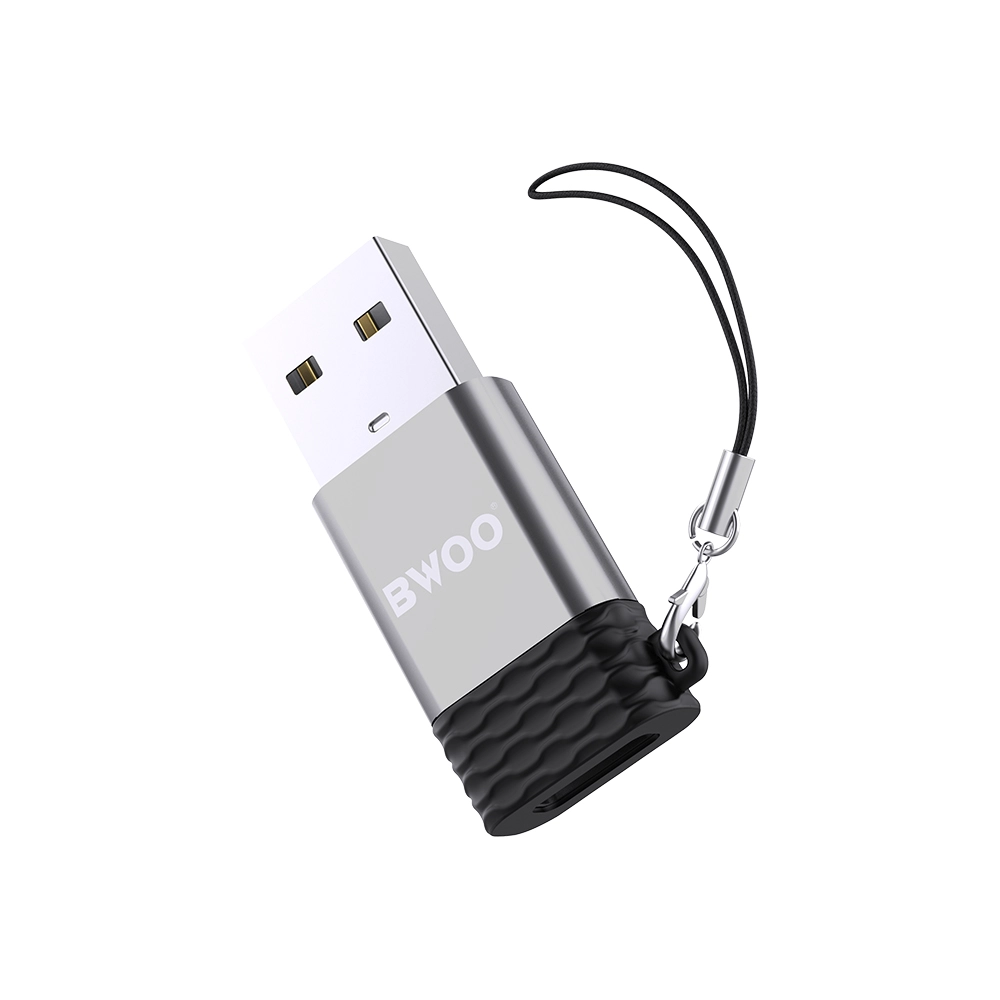 BWOO Adapter USB-C - USB Gray