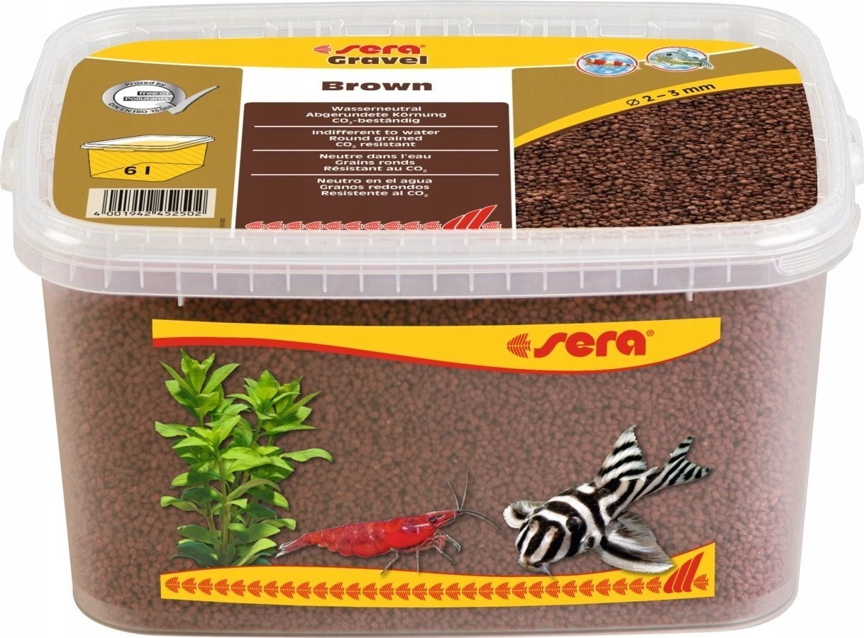 Sera Gravel Brown aquarium gravel 2