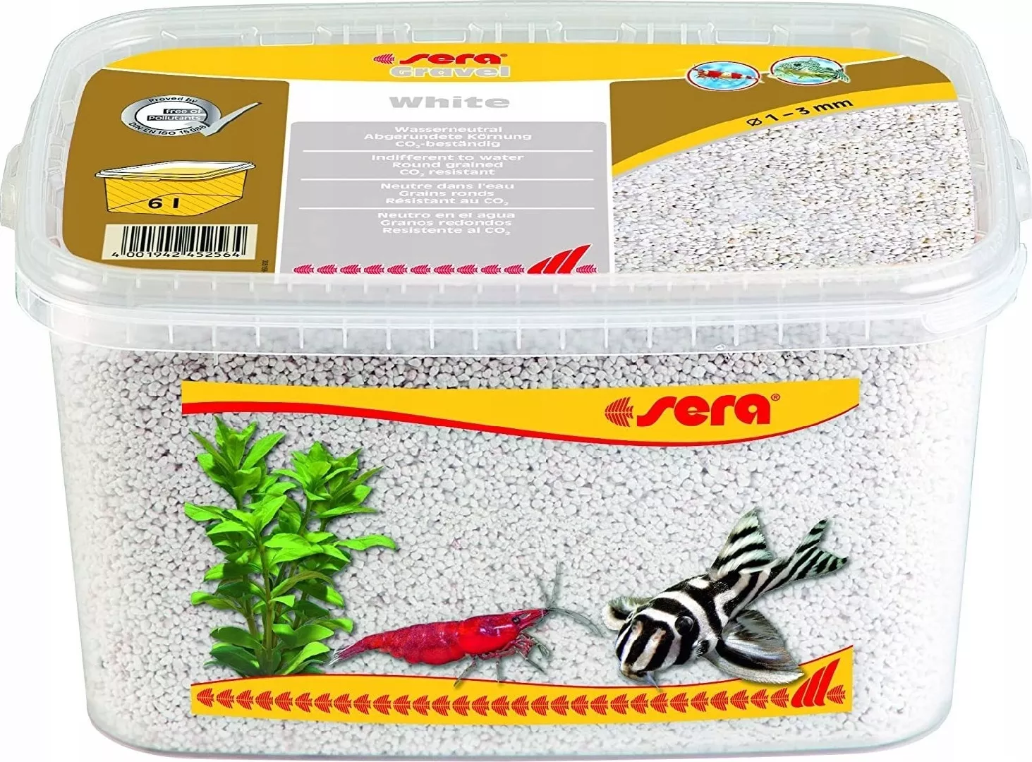 Sera Gravel White aquarium gravel 1