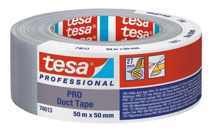 TESA Sidabrinis REPAIR TAPE 50m x