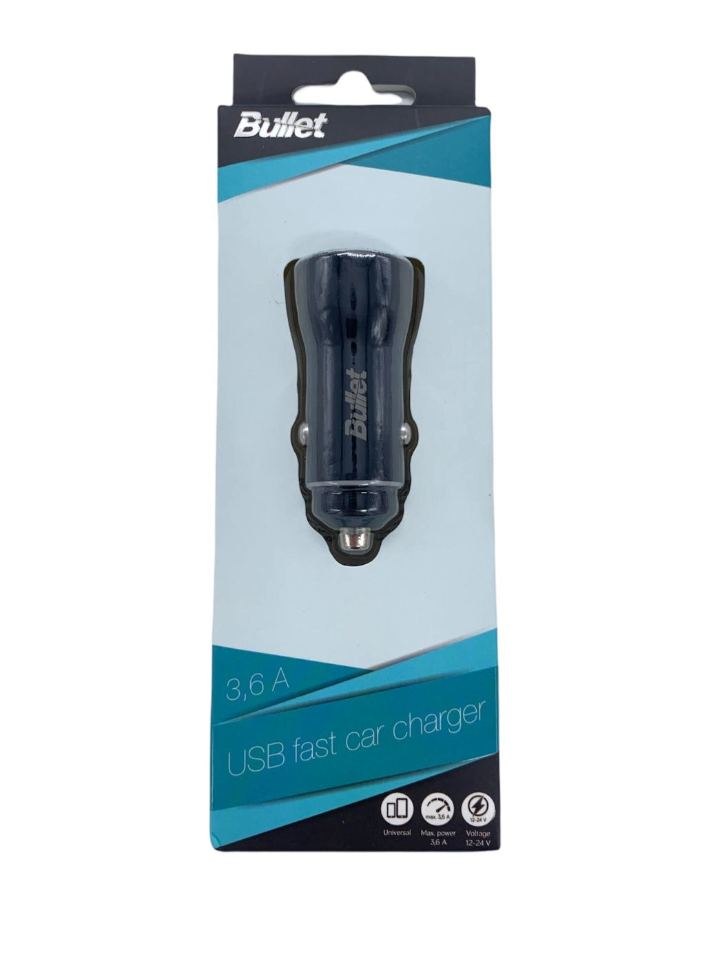 Adapteris - BULLET USB Car Charger
