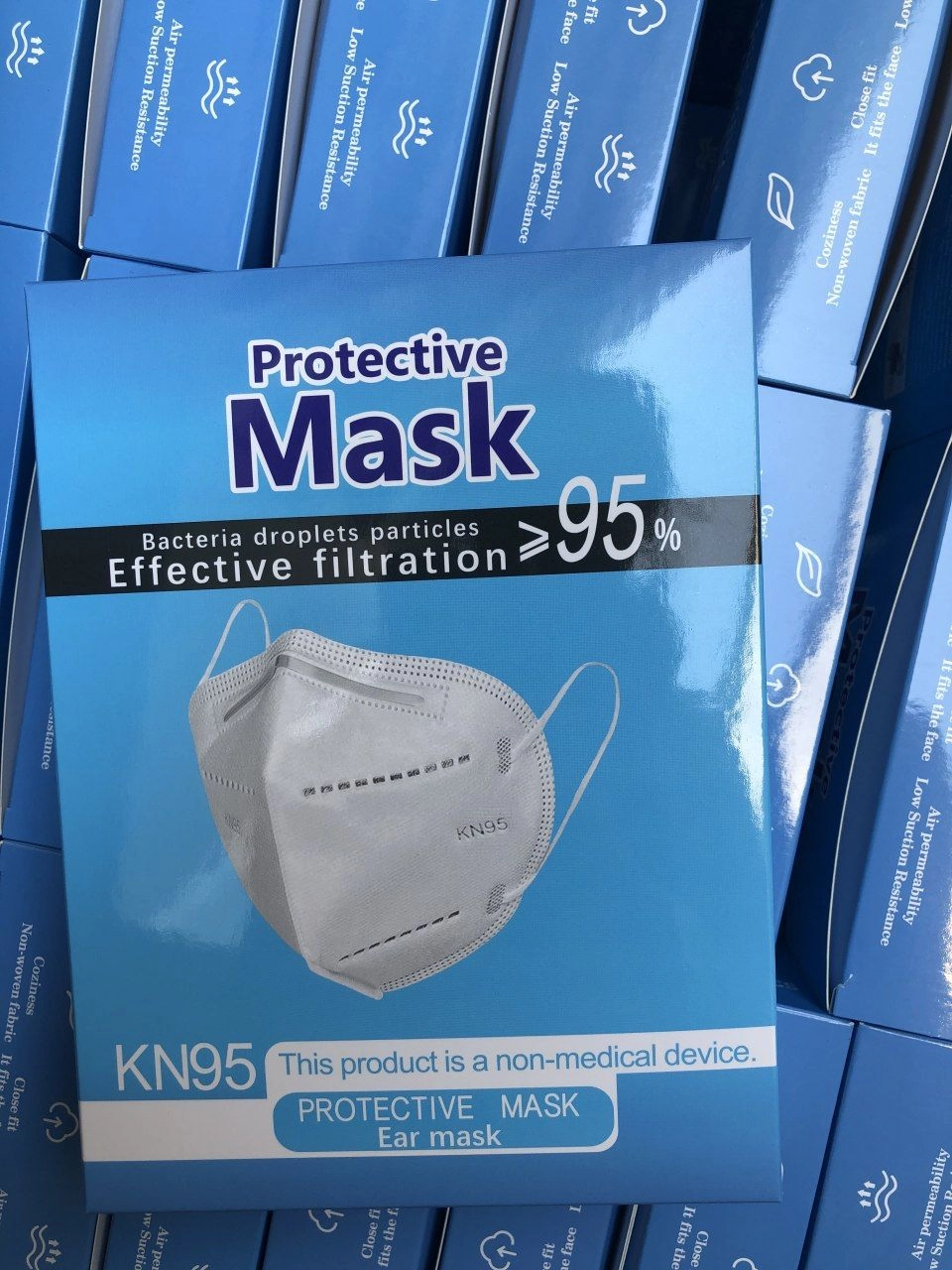 Face protection - Respirator KN95 FFP2