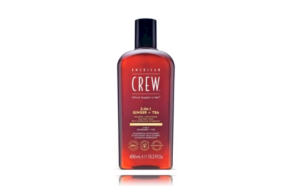 AMERICAN CREW_3-in-1 Ginger + Tea szampon