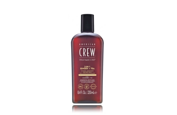 American Crew Shampoo 3-in-1 Ginger +