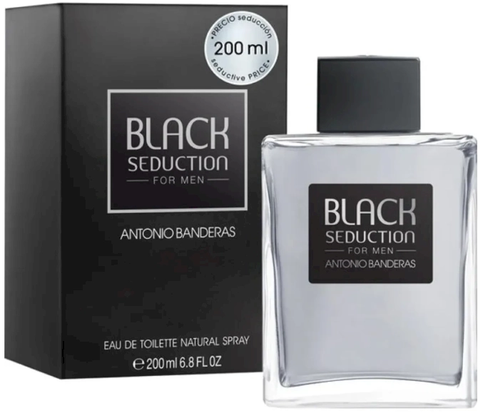 Antonio Banderas Black Seduction EDT 200ml