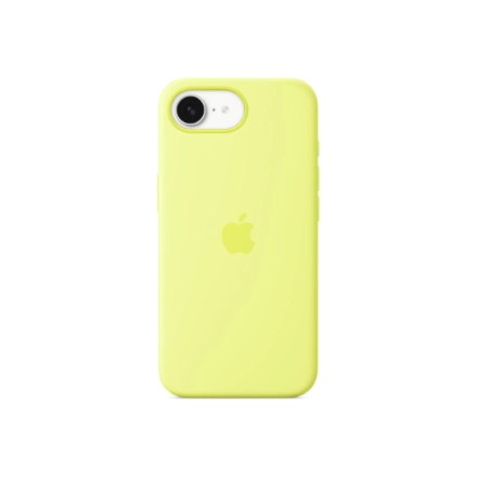 Apple Silicone Case  iPhone 16e  neon