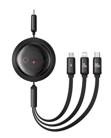 Baseus Free2Draw USB-C/Lightning/Micro 100W USB-C 3in1