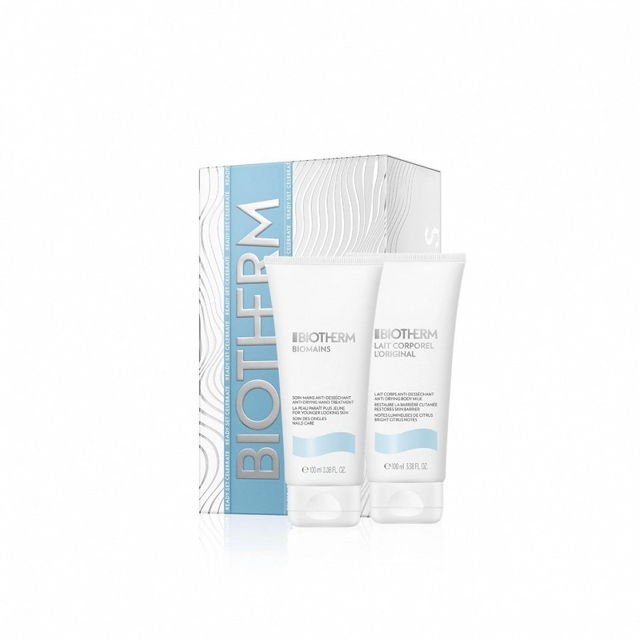 Biotherm Lait Corporel Biomains Set Skincare