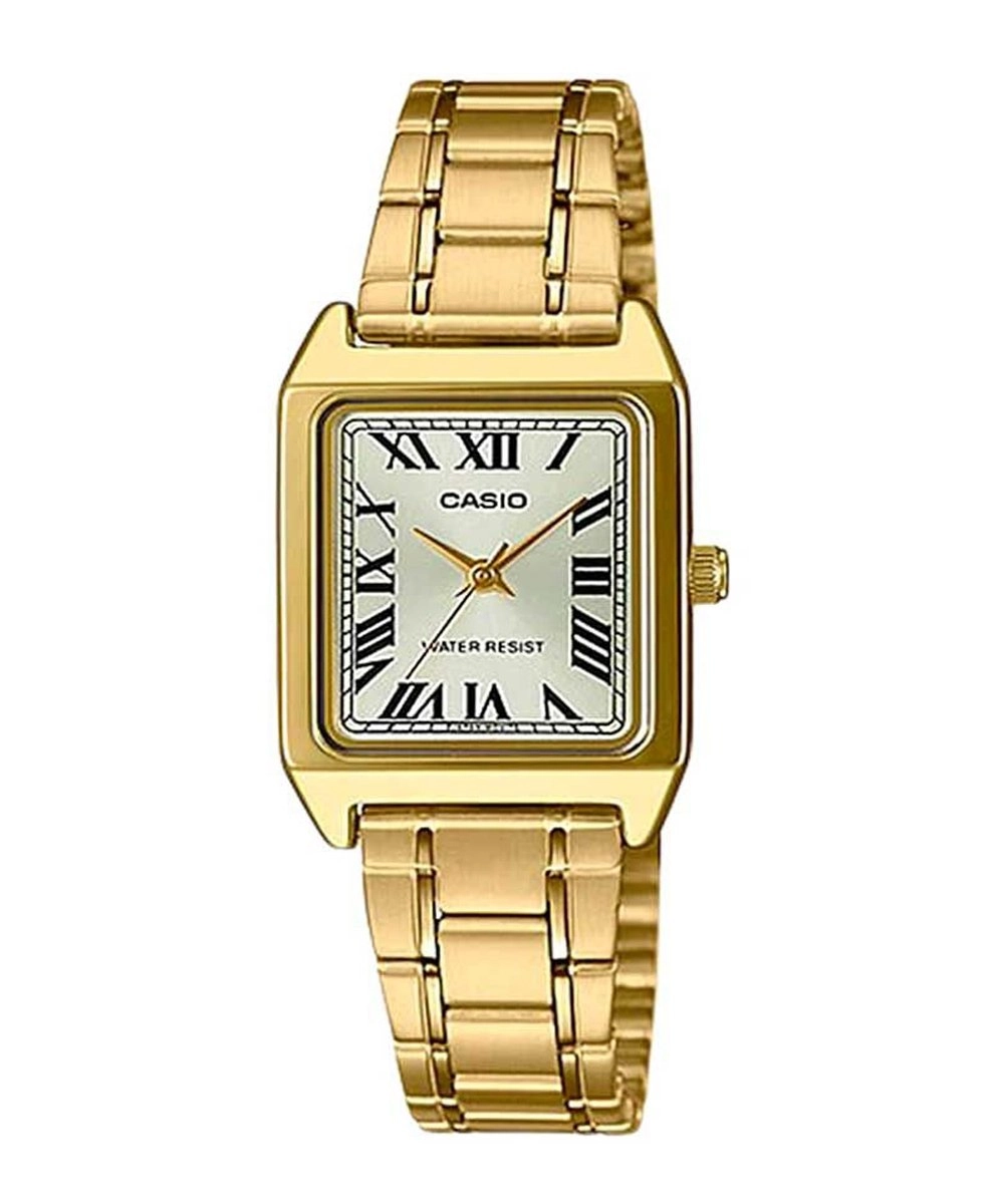 CASIO LTP-V007G-9BUDF Damen-Analoguhr gold 13699167 4549526253263