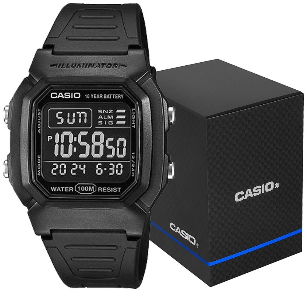Casio W-800H-1BVES Men````s Watch ( 4549526267796