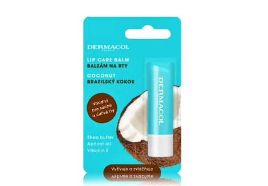Dermacol Lip care Balm Coconut 8595003137256