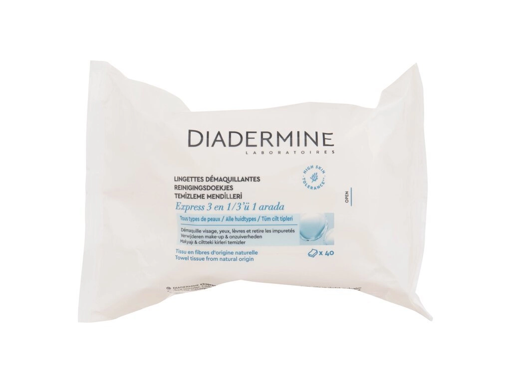 Diadermine Express Cleansing Wipes 40pc 3178040585638