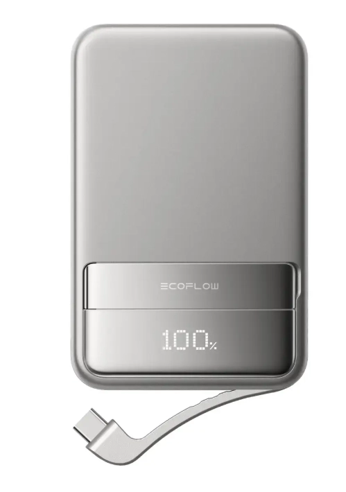 RAPID magnetic magsafe powerbank 10000mAh silver