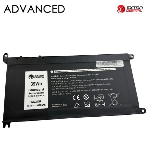 ExtraDigital WDX0R Battery for Dell Laptop