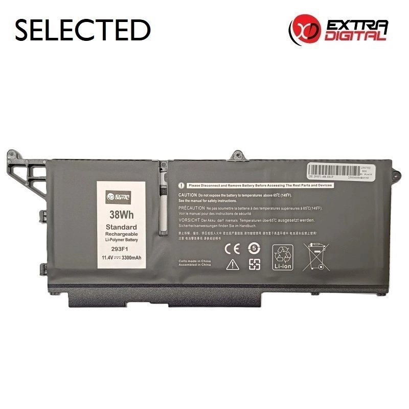 ExtraDigital Notebook Battery DELL 293F1 3300mAh