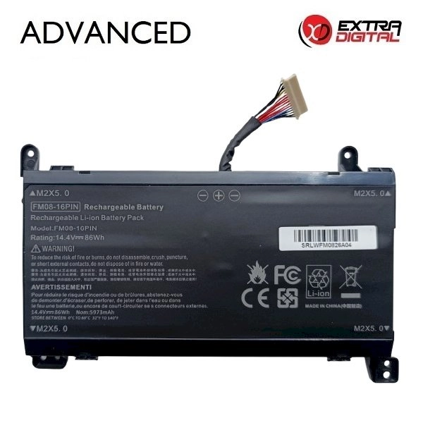 ExtraDigital Notebook Battery HP FM08 5973mAh