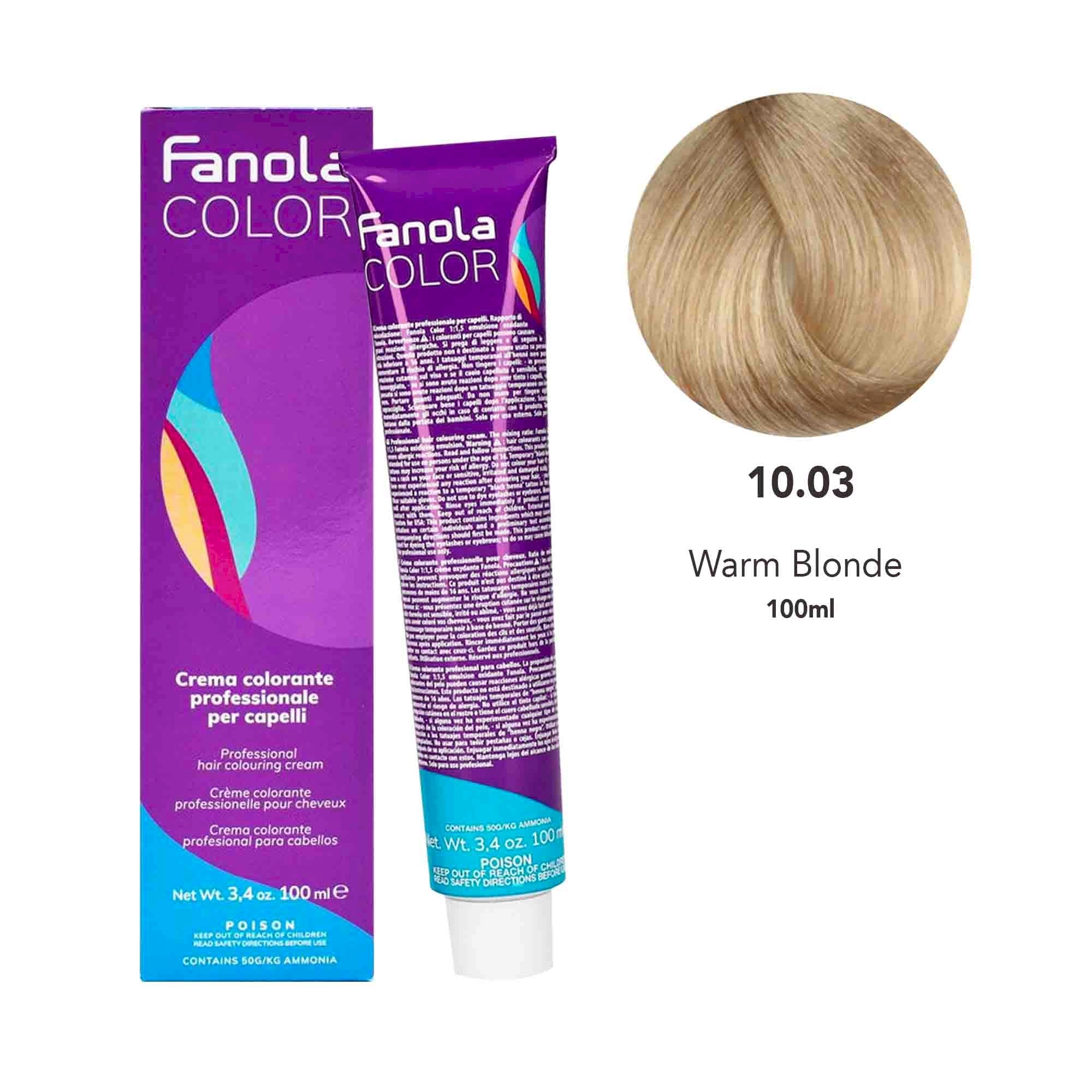 Fanola Crema Colore Permanent Hair Dye