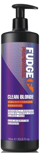 FUDGE_Clean Blonde Violet-Toning Shampoo tonujący szampon