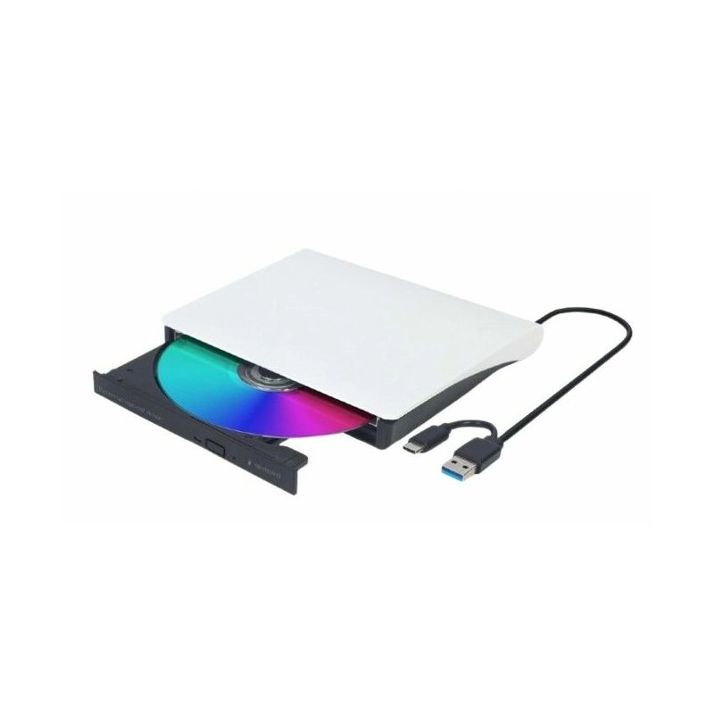 Kietasis diskas Gembird DVD-USB-031-BW External USB