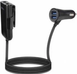 Gembird Multi-Port Car Charger 24W (