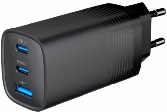 Gembird TA-UC-PDQC65-01-BK mobile device charger Universal