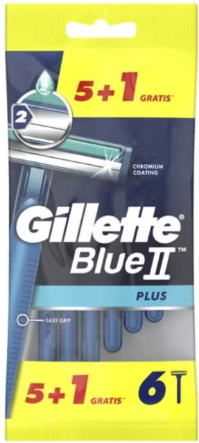 Gillette Blue II Razor 6pcs 3014260294250
