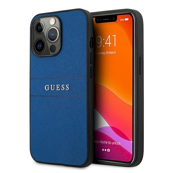 Guess Etui Guess GUHCP13XPSASBBL Apple iPhone