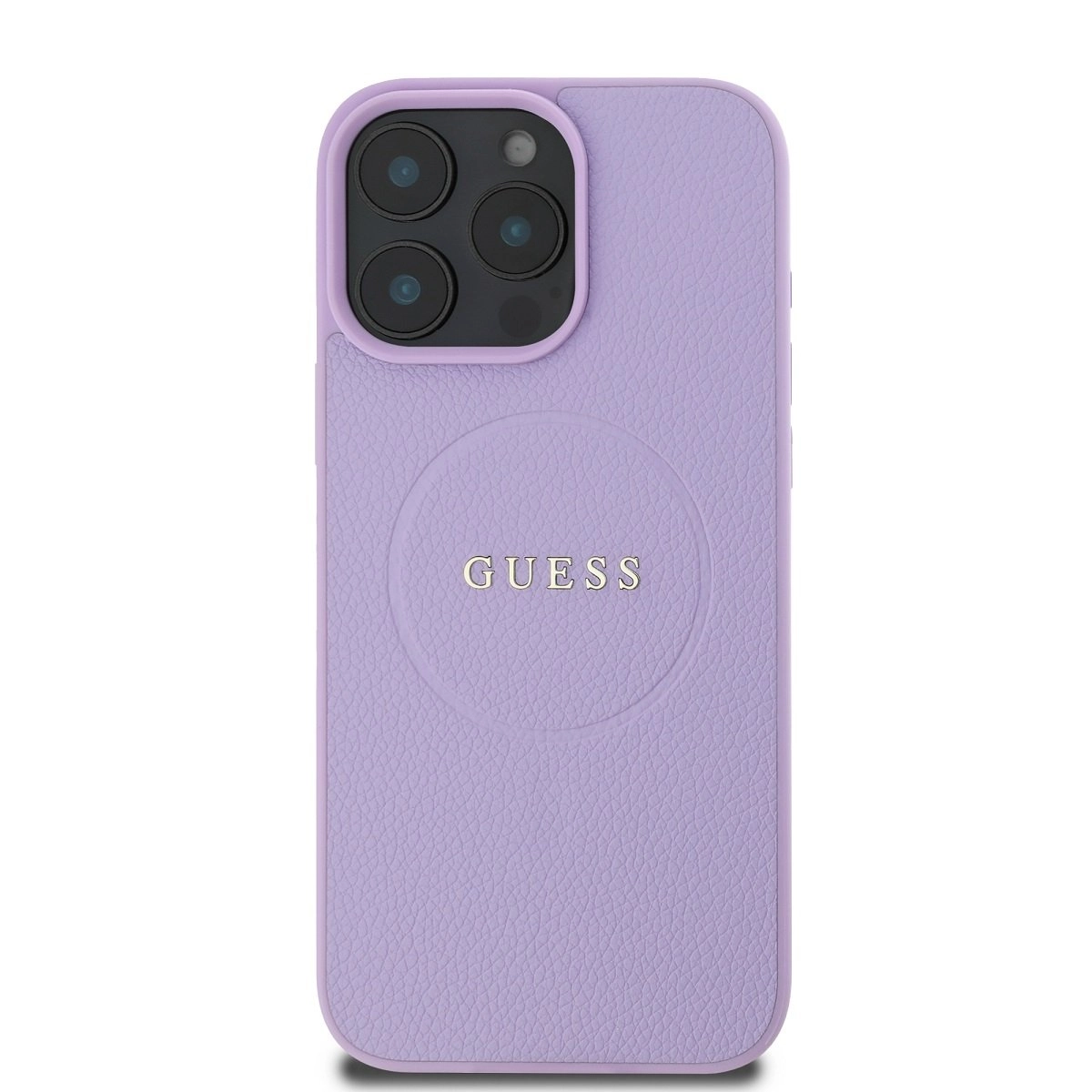 Guess PU Grained Classic Logo MagSafe