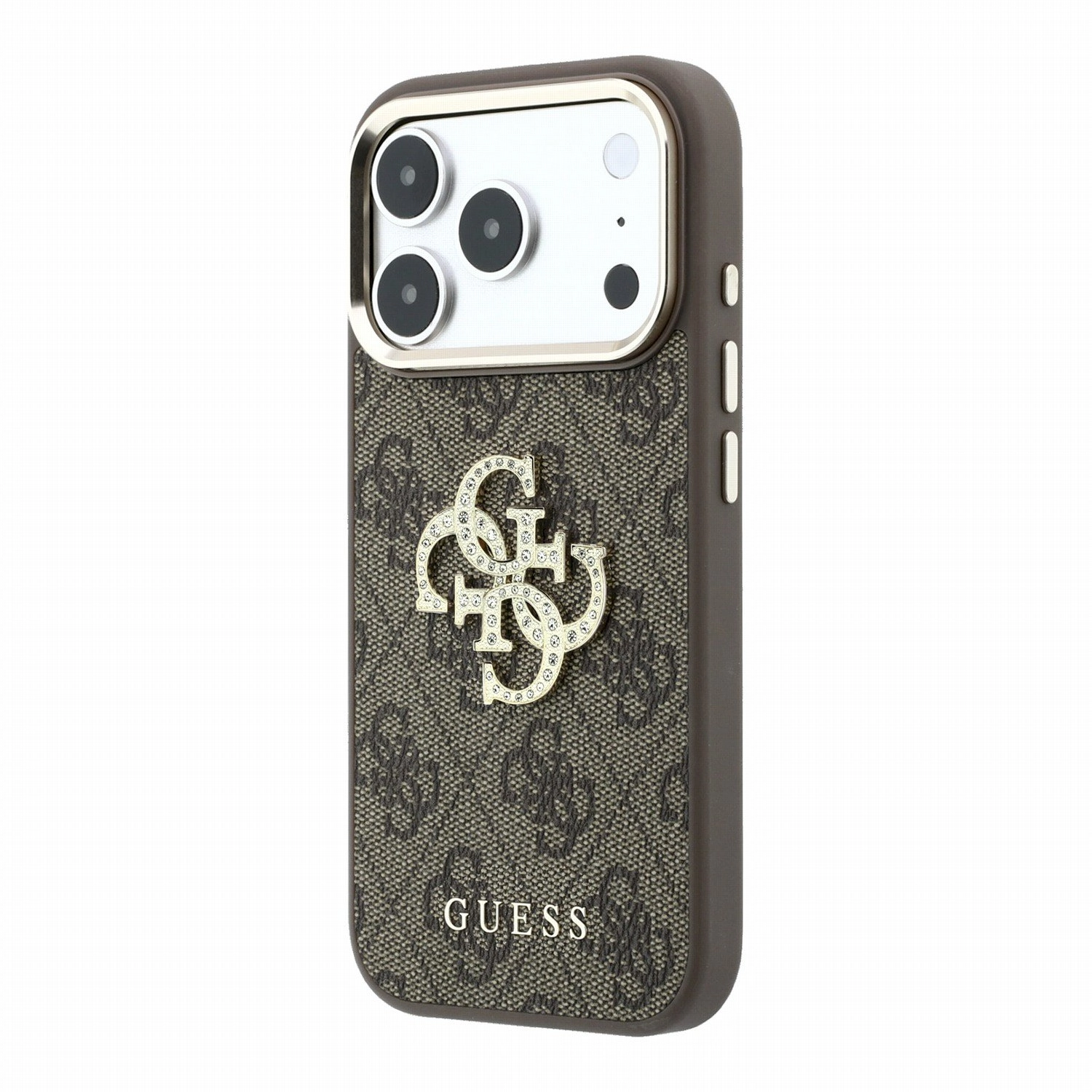Guess PU 4G Strass Metal Logo