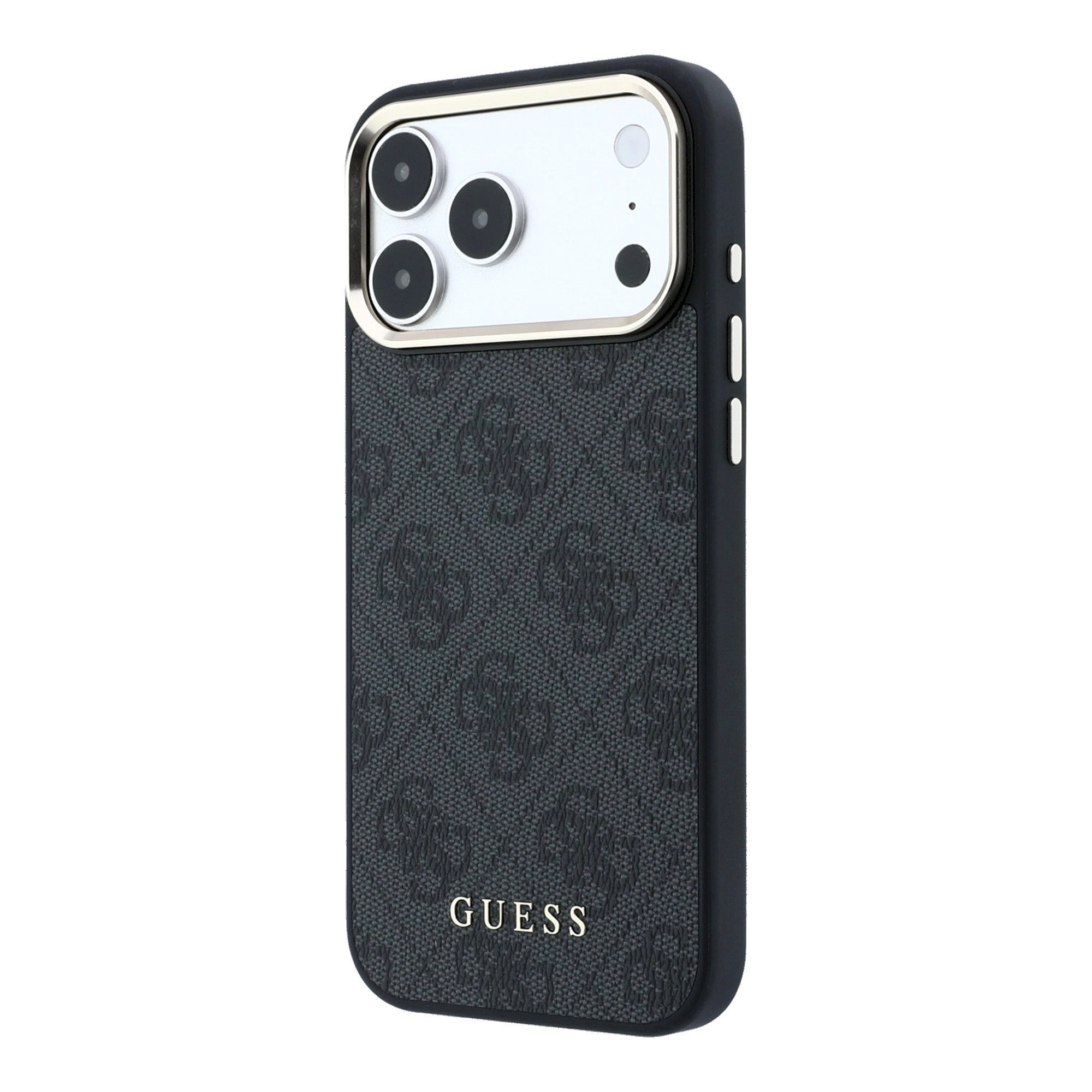 Guess PU Leather 4G Gold Frame