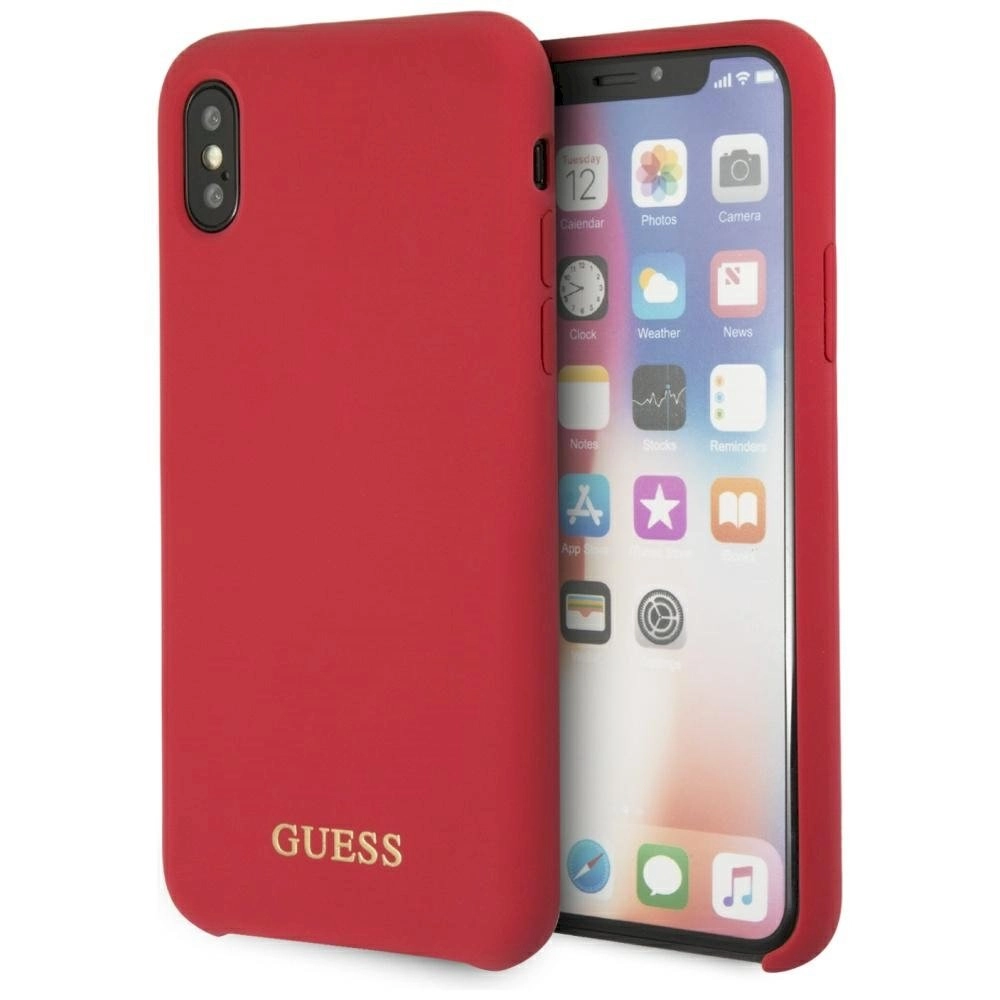 Guess GUHCPXLSGLRE Silicone Hardcase for iPhone
