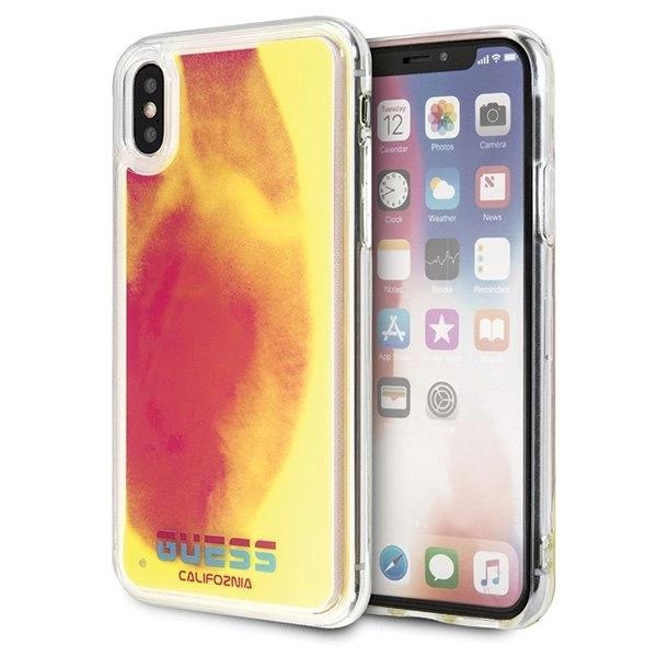 Guess Guess GUHCPXGLCPI iPhone X/Xs różowy