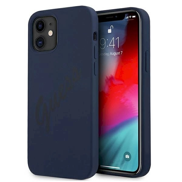 Guess Etui Guess GUHCP12SLSVSBL Apple iPhone