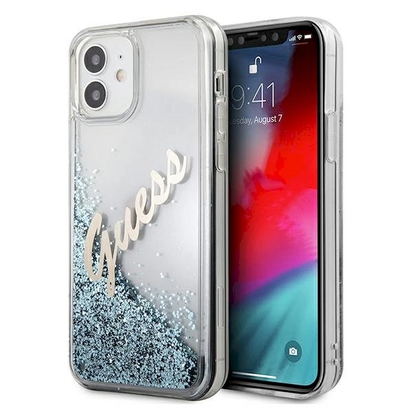 Guess Etui Guess GUHCP12SGLVSBL Apple iPhone