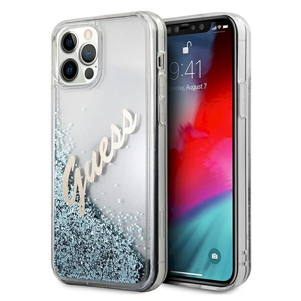 Guess Etui Guess GUHCP12LGLVSBL Apple iPhone