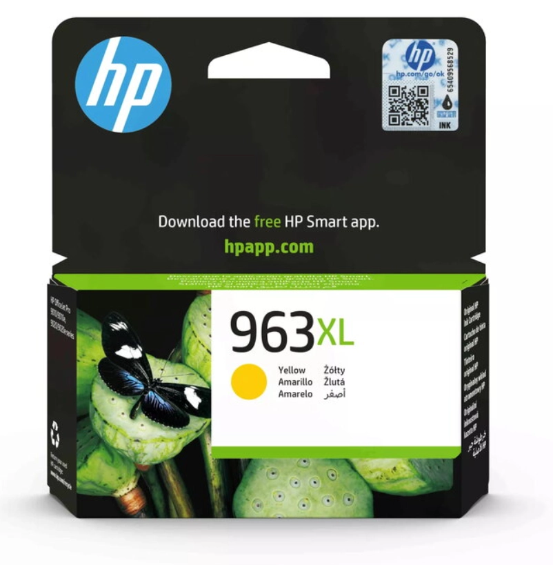 HP 963XL Gelb Tintenpatrone 22 92ml