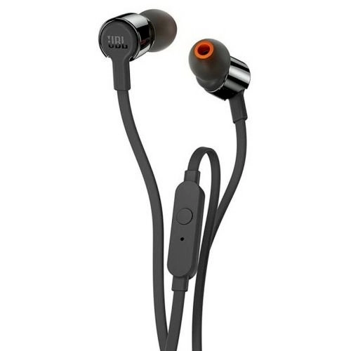 JBL Tune 210 Wired Headphones Black