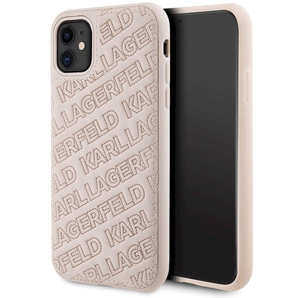 Karl Lagerfeld Quilted K Pattern case