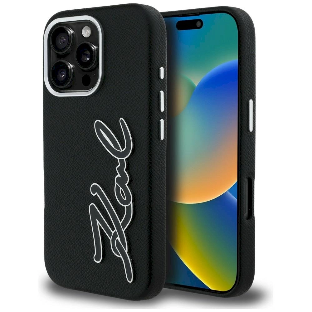 Case Karl Lagerfeld FW Grained Signature