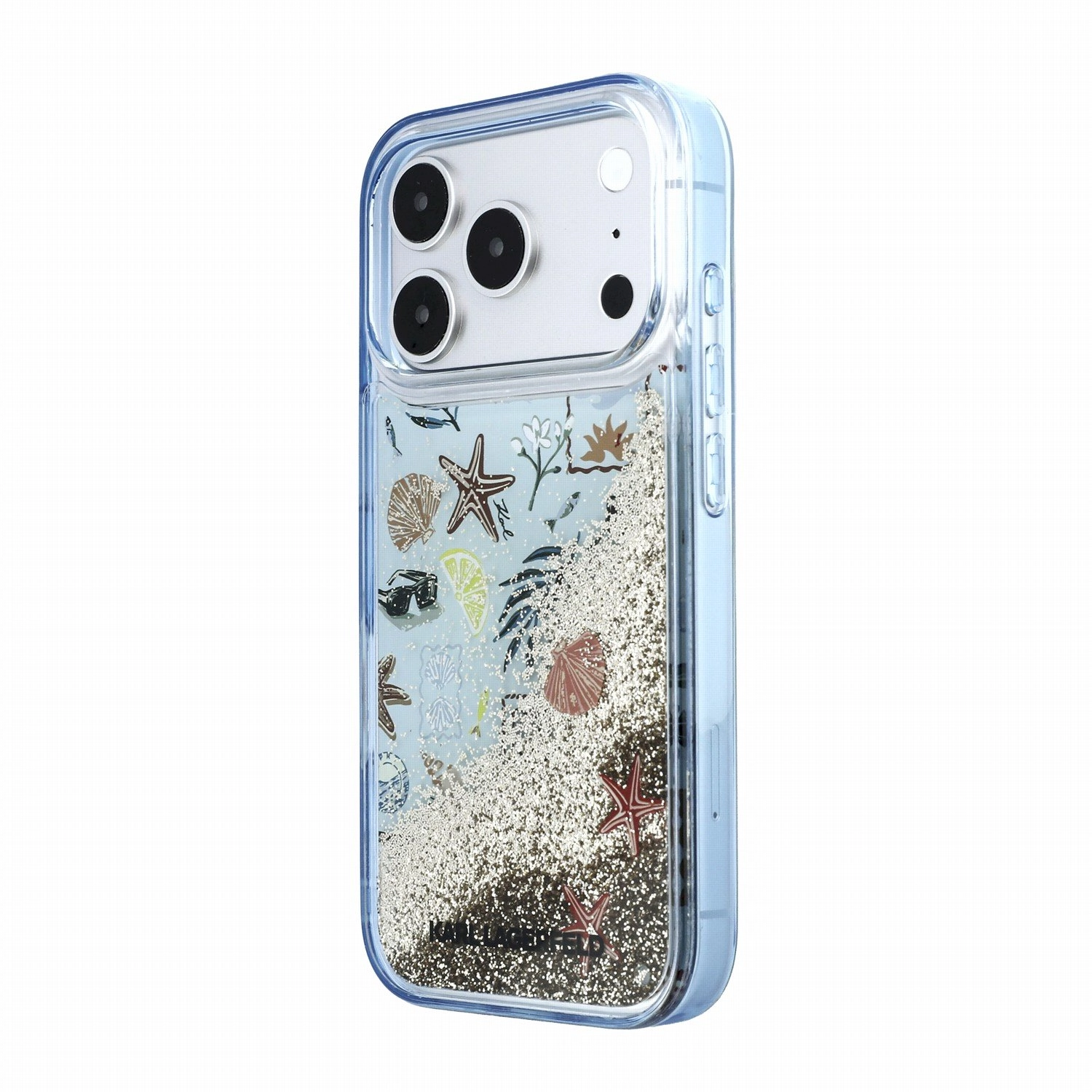 Karl Lagerfeld Liquid Glitter Beach Case